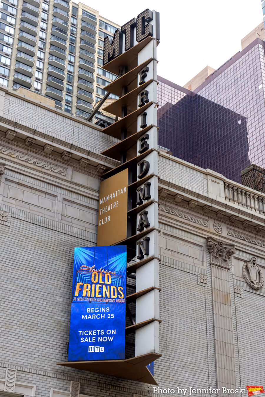Up on the Marquee: STEPHEN SONDHEIM'S OLD FRIENDS Image