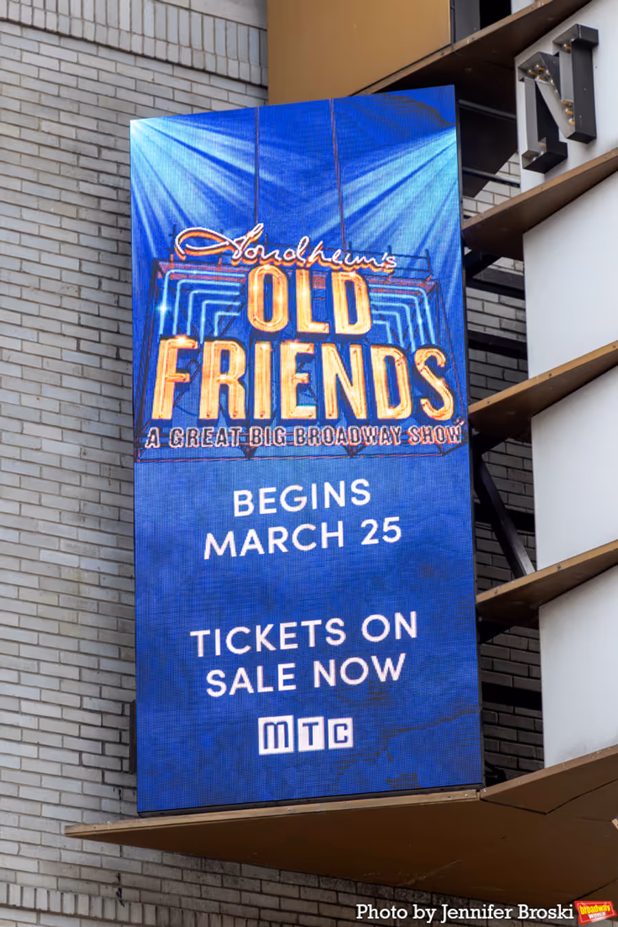Up on the Marquee: STEPHEN SONDHEIM'S OLD FRIENDS Image