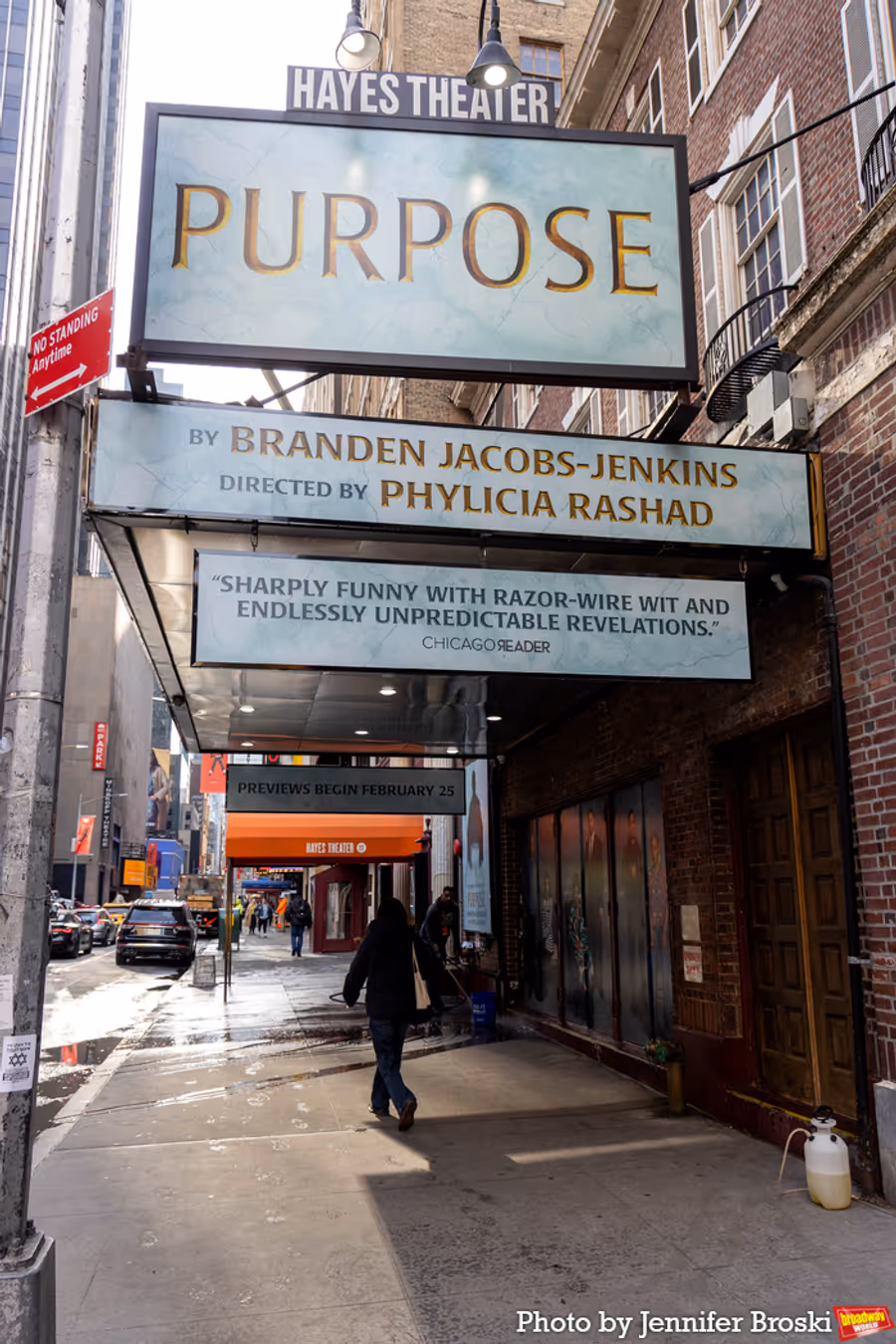 Up on the Marquee: PURPOSE Image