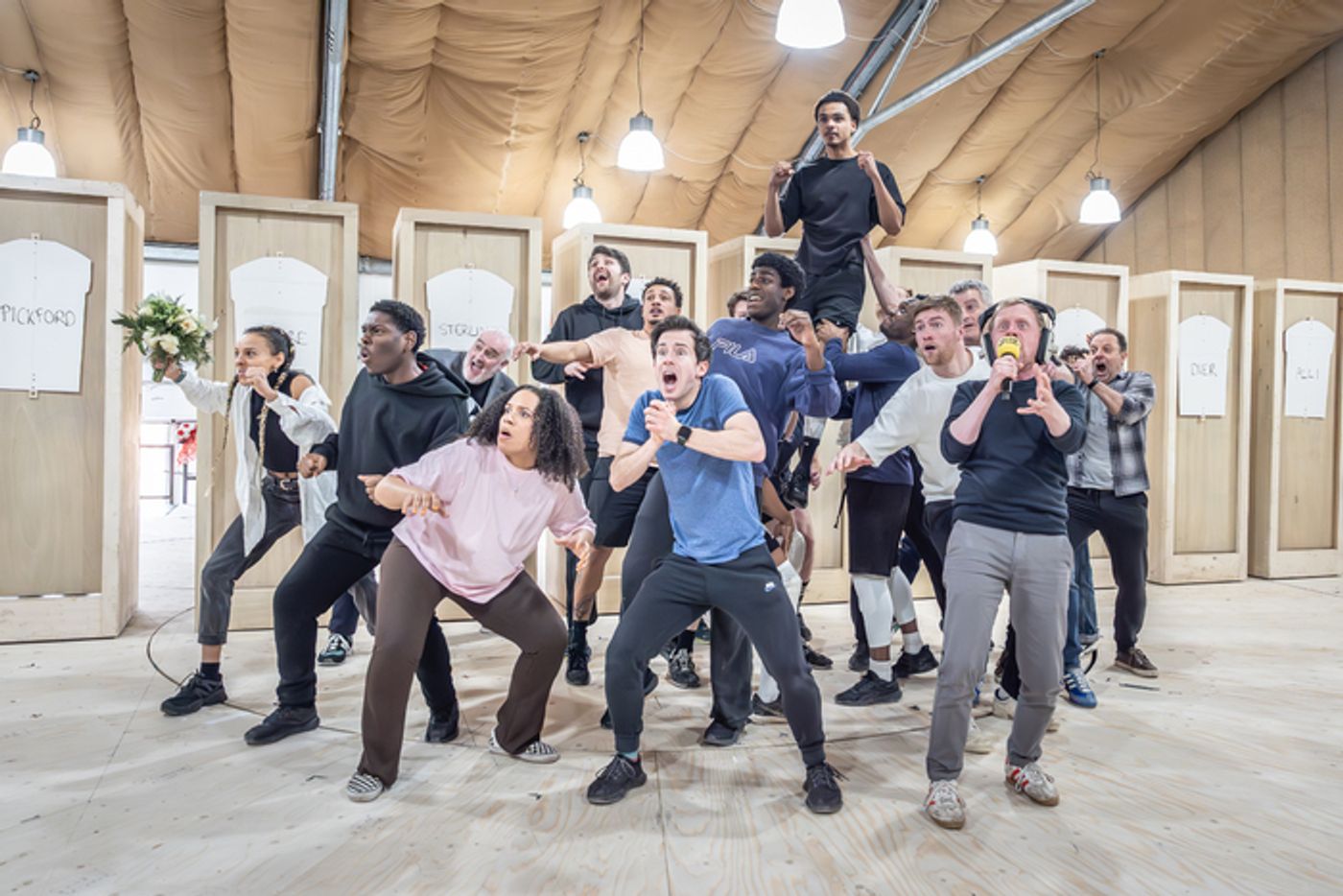 Photos: National Theatre's Return of DEAR ENGLAND in Rehearsal  Image