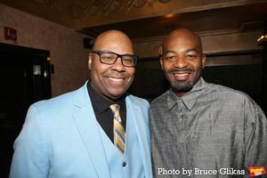 James Monroe Iglehart and Brandon Victor Dixon Photo