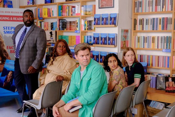 Bashir Salahuddin, Alex Newell, Andrew Rannells, Aparna Nancherla and Kelly McCormack Photo