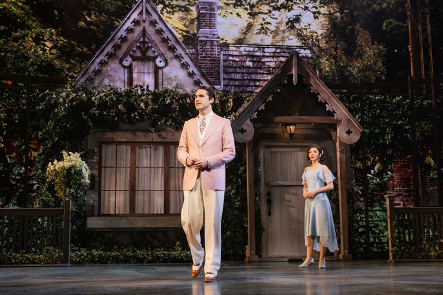 Photos: Ryan McCartan and Sarah Hyland in THE GREAT GATSBY on Broadway Image
