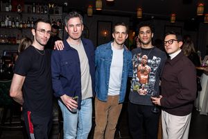 Justin Keats, Dave Schoonover, Kurt Csolak, Jake Trammel and Dan Rosales @ BroadwayWorld Justin Keats, Dave Schoonover, Kurt Csolak, Jake Trammel and Dan Rosales Photo