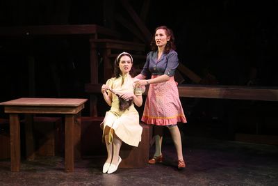 Bethany Koulias and Robyn Roth  Photo by John Dlugolecki Photo