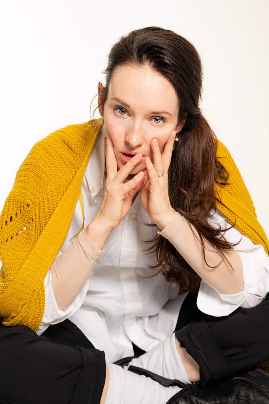 Photos: Elizabeth A. Davis & Dan Amboyer in MAYBE TOMORROW Off-Broadway Image
