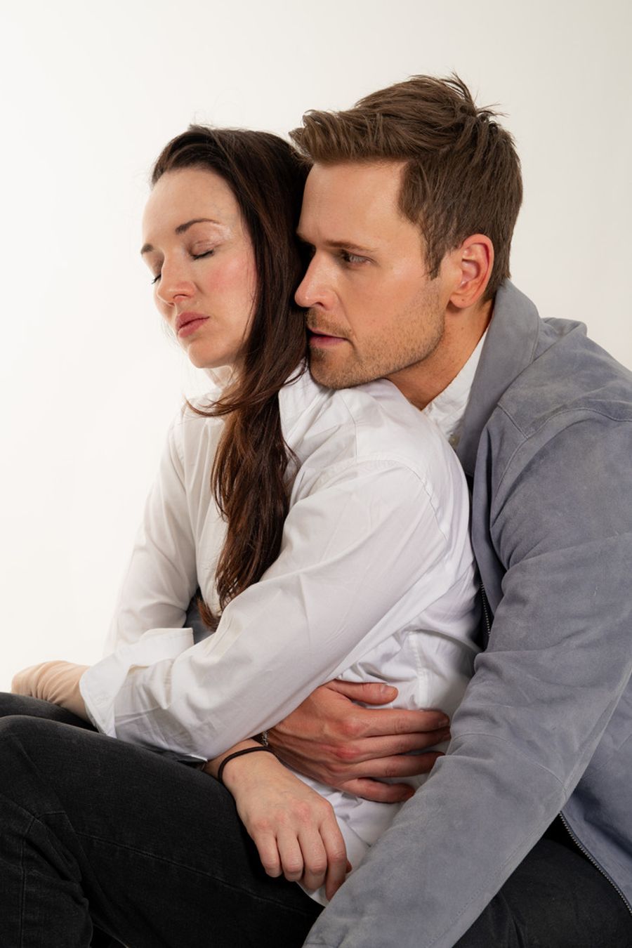 Photos: Elizabeth A. Davis & Dan Amboyer in MAYBE TOMORROW Off-Broadway Image
