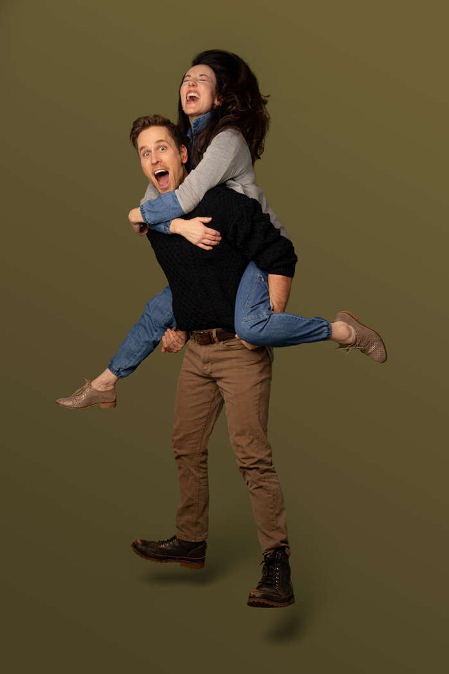 Photos: Elizabeth A. Davis & Dan Amboyer in MAYBE TOMORROW Off-Broadway Image