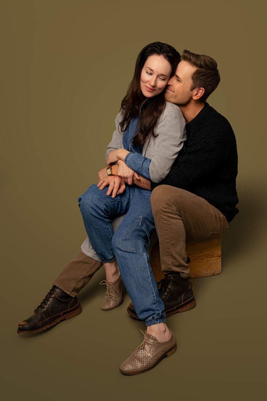 Photos: Elizabeth A. Davis & Dan Amboyer in MAYBE TOMORROW Off-Broadway Image