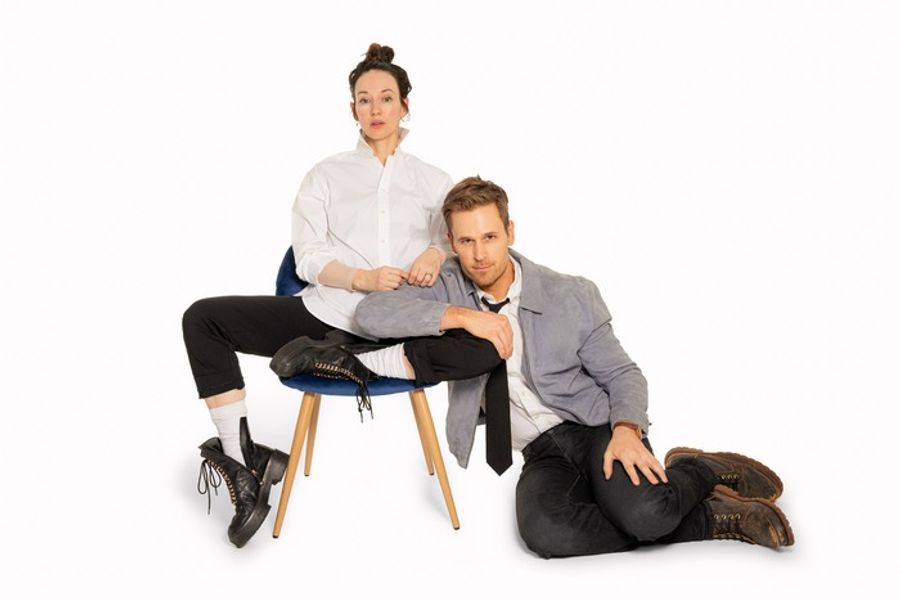 Photos: Elizabeth A. Davis & Dan Amboyer in MAYBE TOMORROW Off-Broadway Image