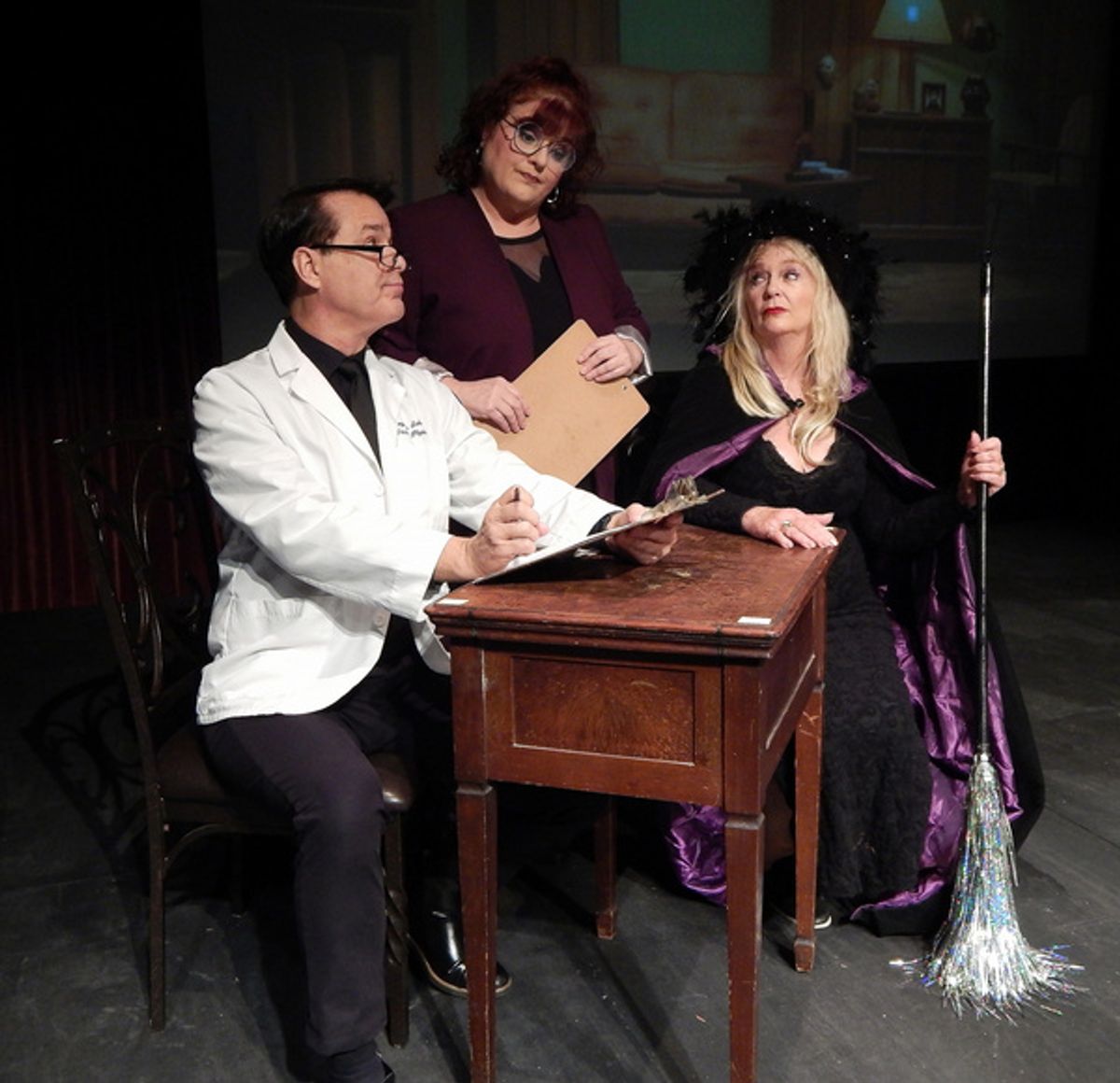 James A. Skiba, Margot Moreland, D'Jamin Bartlett at 