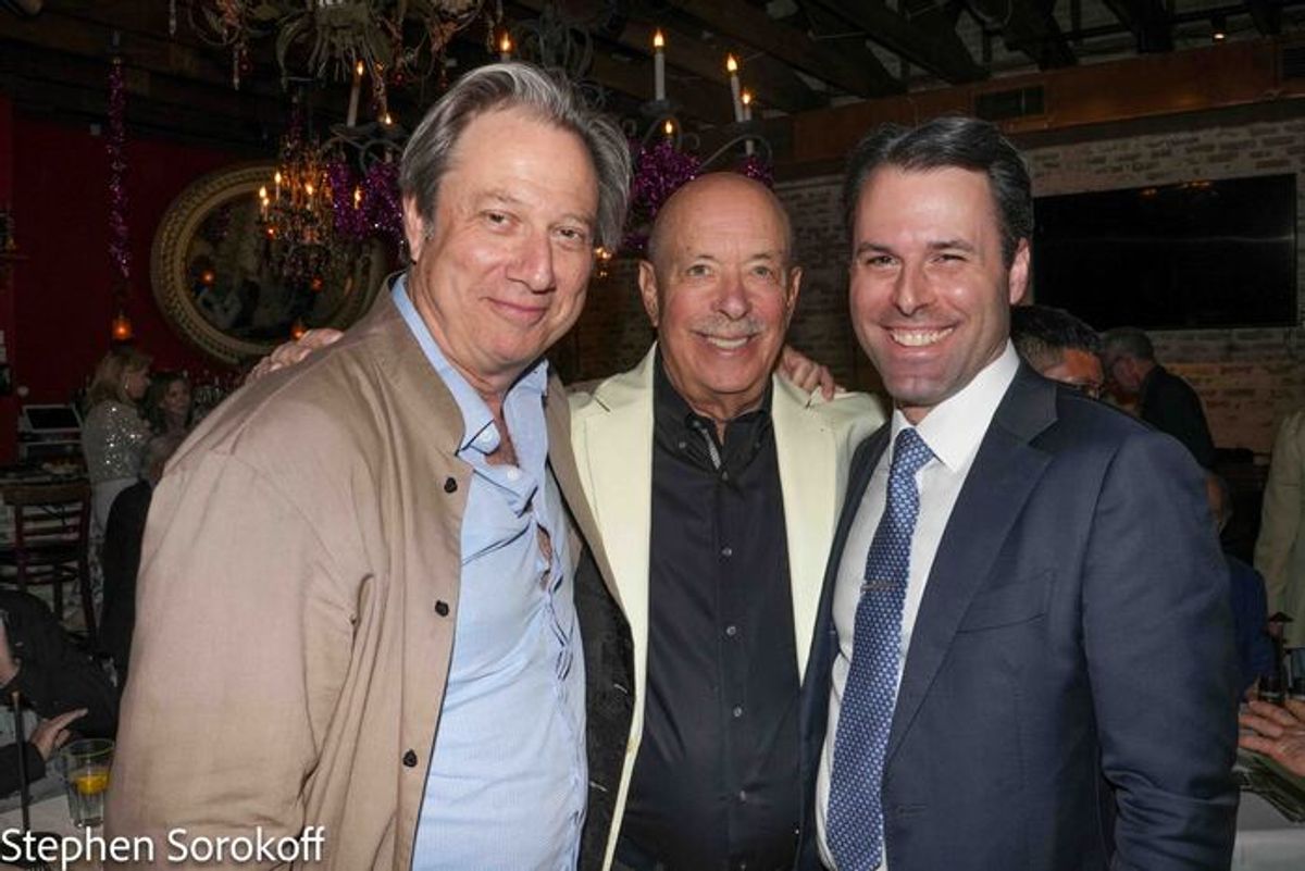 Maestro David Stearn, conductor Palm Beach Opera, Sandy Fisher, James Barbato at 