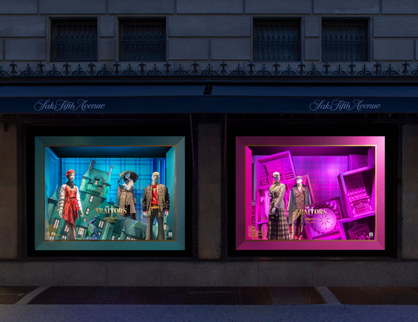 Photos: THE TRAITORS Window Displays Debut at Saks Fifth Avenue in New York  Image