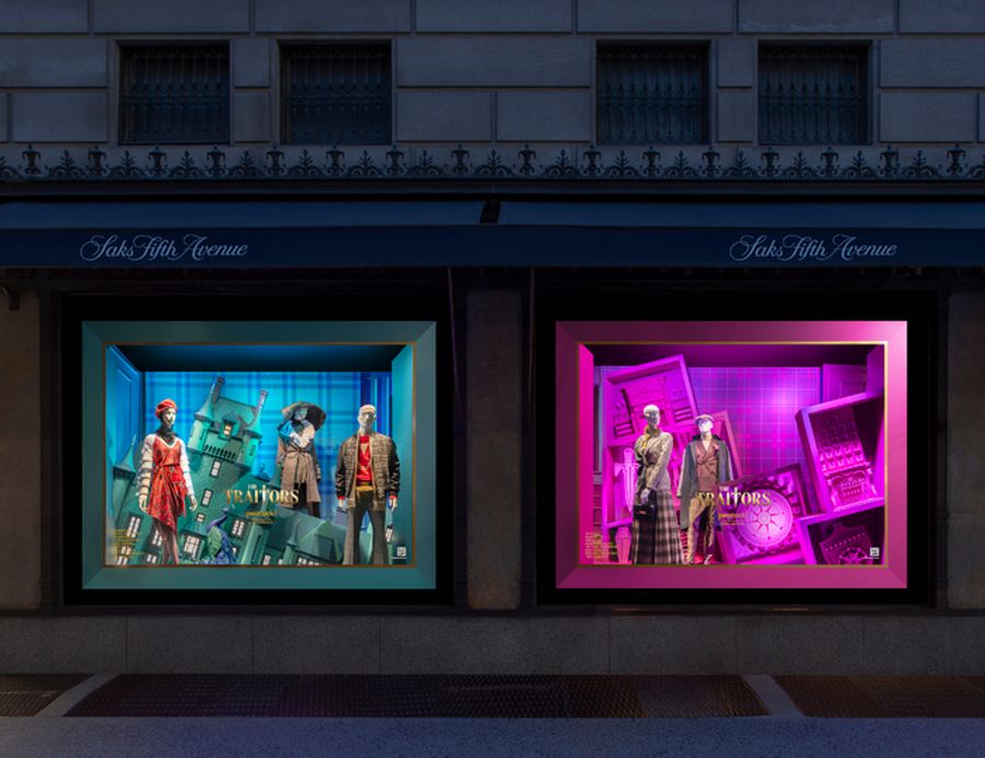 Photos: THE TRAITORS Window Displays Debut at Saks Fifth Avenue in New York Image