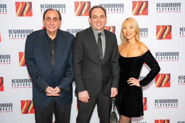 R.L. Stine, Matt Stine, Helen Park Photo