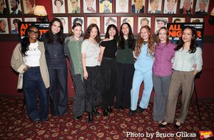 Alyah Chanelle Scott, Kathryn Gallagher, Kristine Froseth, Havana Rose Liu, Director Jaki Bradley, Playwright Natalie Margolin, Julia Lester, Tessa Albertson and Olivia Puckett @ BroadwayWorld Alyah Chanelle Scott, Kathryn Gallagher, Kristine Froseth, Havana Rose Liu, Director Photo