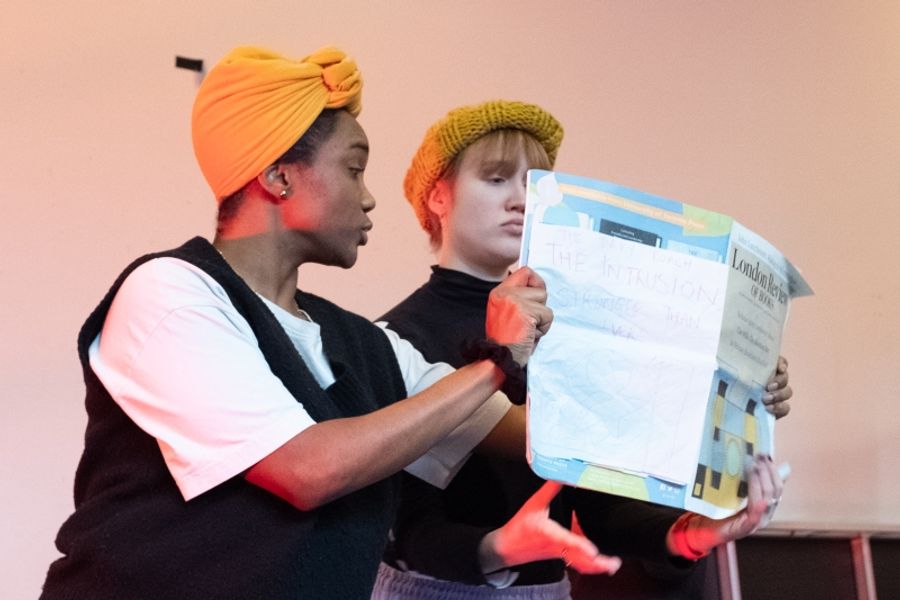 Guest Blog: 'At the Heart Lies a Story We’re Deeply Passionate About': Actors Alex Hinson and Kitty Devlin on THE INTRUSION Image