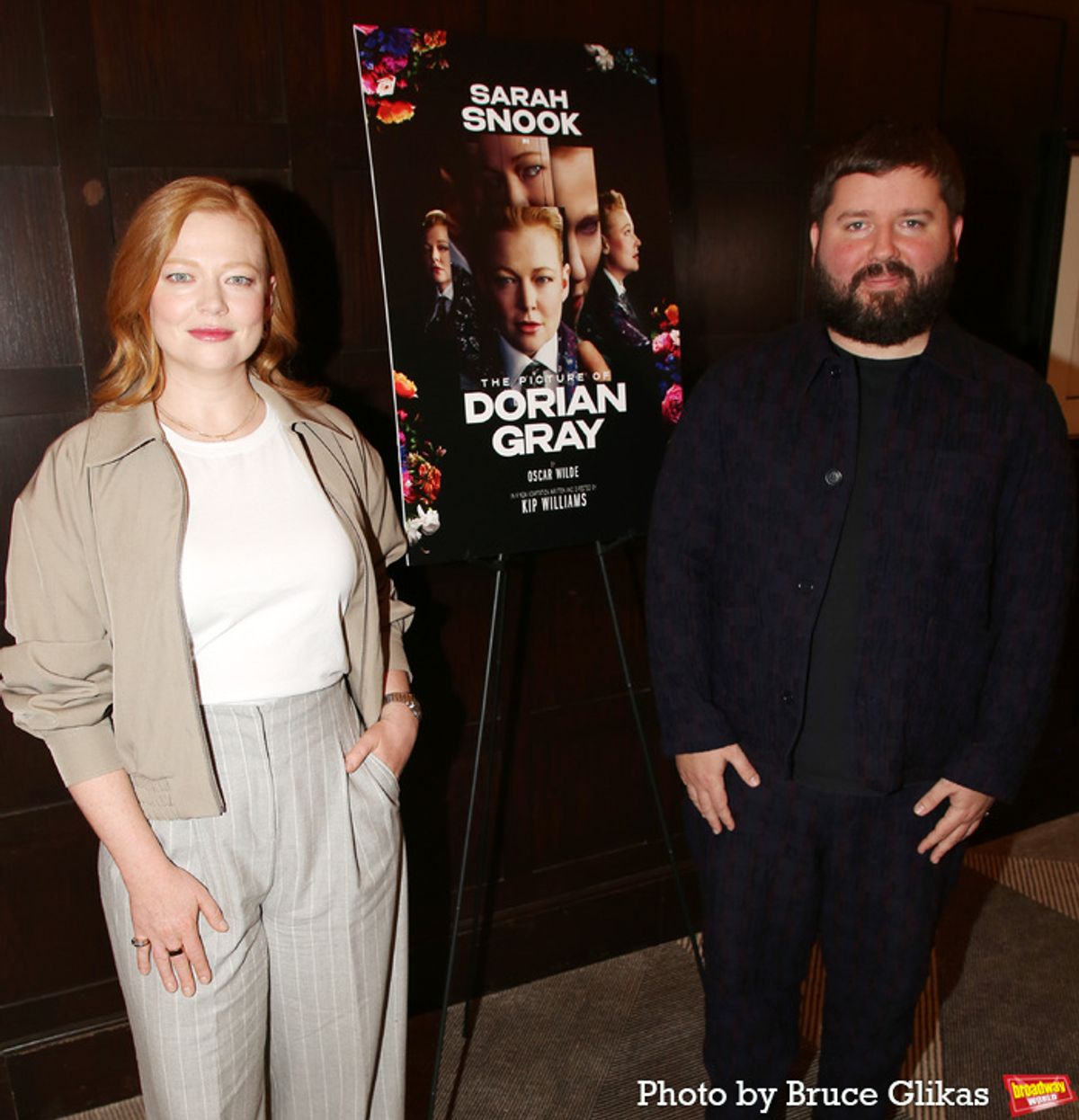Sarah Snook and Director Kip Williams at 
