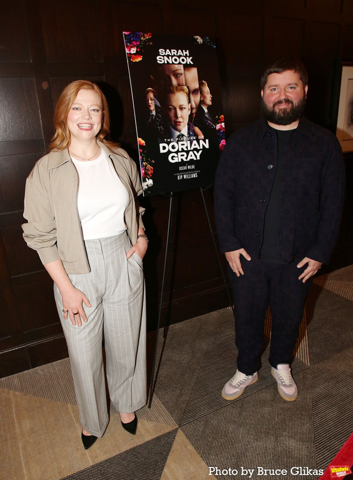 Sarah Snook and Director Kip Williams at 