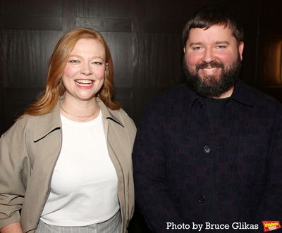 Sarah Snook and Director Kip Williams Photo