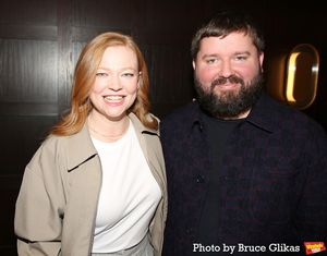 Sarah Snook and Director Kip Williams @ BroadwayWorld Sarah Snook and Director Kip Williams Photo