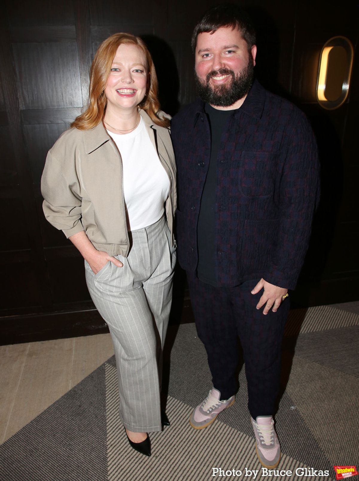 Sarah Snook and Director Kip Williams at 