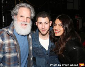 Michael Park, Nick Jonas and Priyanka Chopra Jonas  Photo