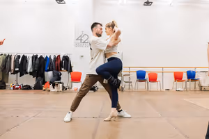 Dillon Lehman and Jonalyn Saxer @ BroadwayWorld Dillon Lehman and Jonalyn Saxer Photo