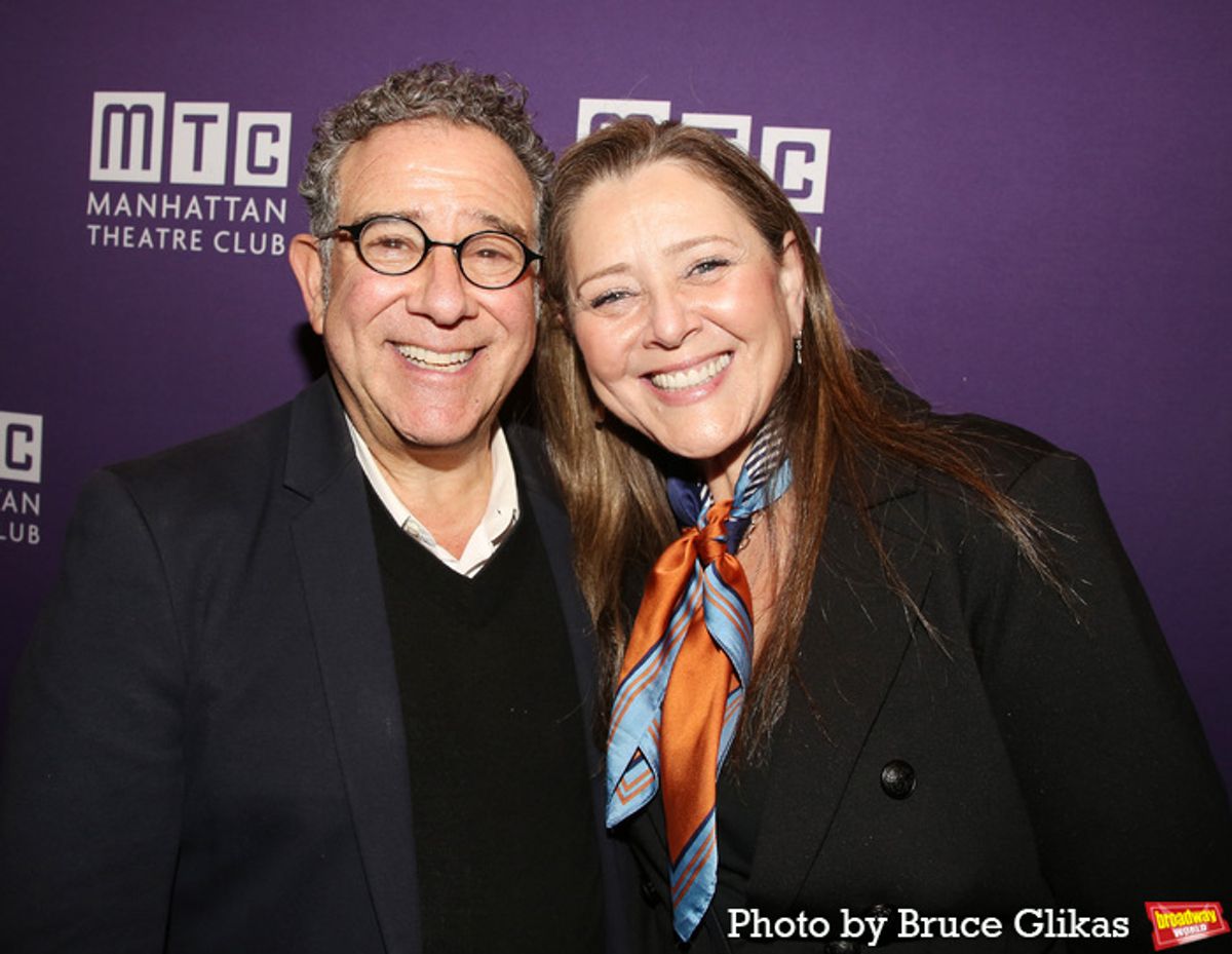 Michael Greif and Camryn Manheim  at 