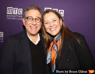 Michael Greif and Camryn Manheim  Photo