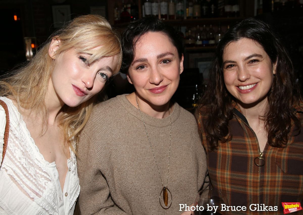 Gus Birney, Lauren Patten, and Tedra Millan  at 