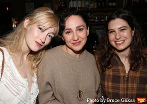 Gus Birney, Lauren Patten, and Tedra Millan  Photo