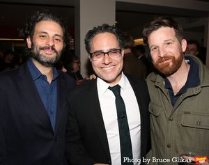 Arian Moayed, Rajiv Joseph, and Brad Fleischer  Photo