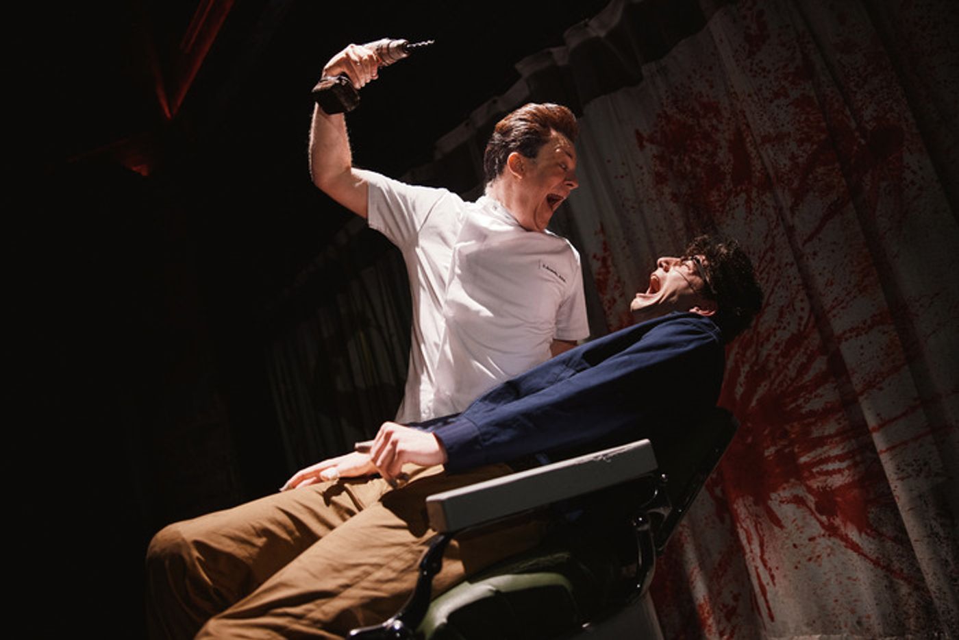 Exclusive Photos: Elizabeth Gillies & Milo Manheim Shine in LITTLE SHOP OF HORRORS Off-Broadway  Image