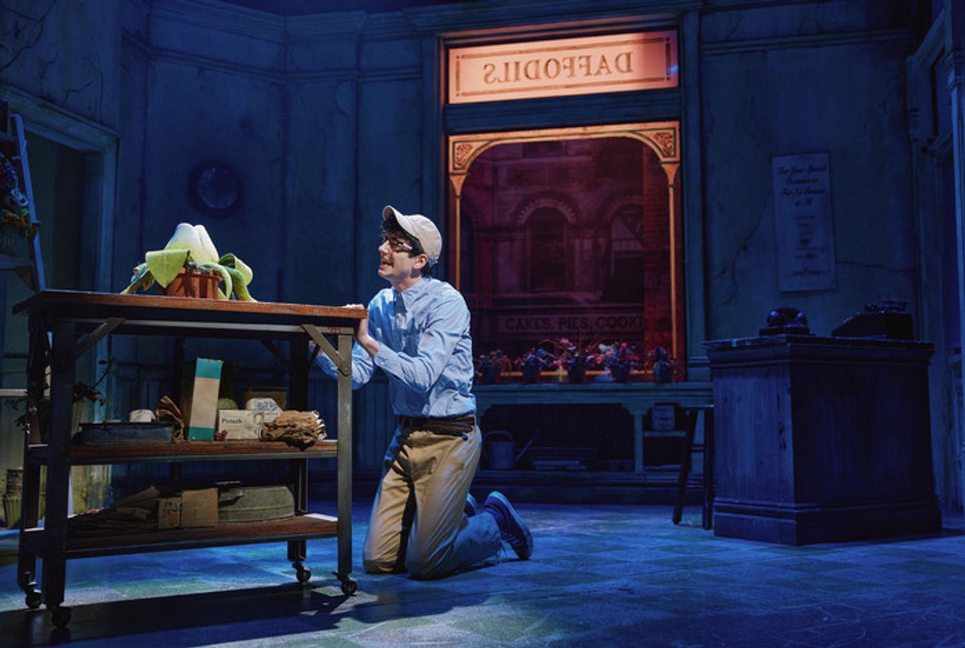 Exclusive Photos: Elizabeth Gillies & Milo Manheim Shine in LITTLE SHOP OF HORRORS Off-Broadway  Image