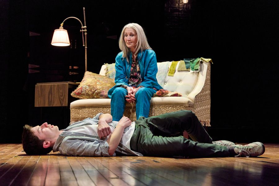 Photos: Andrew Barth Feldman and Joanna Gleason in WE HAD A WORLD Image