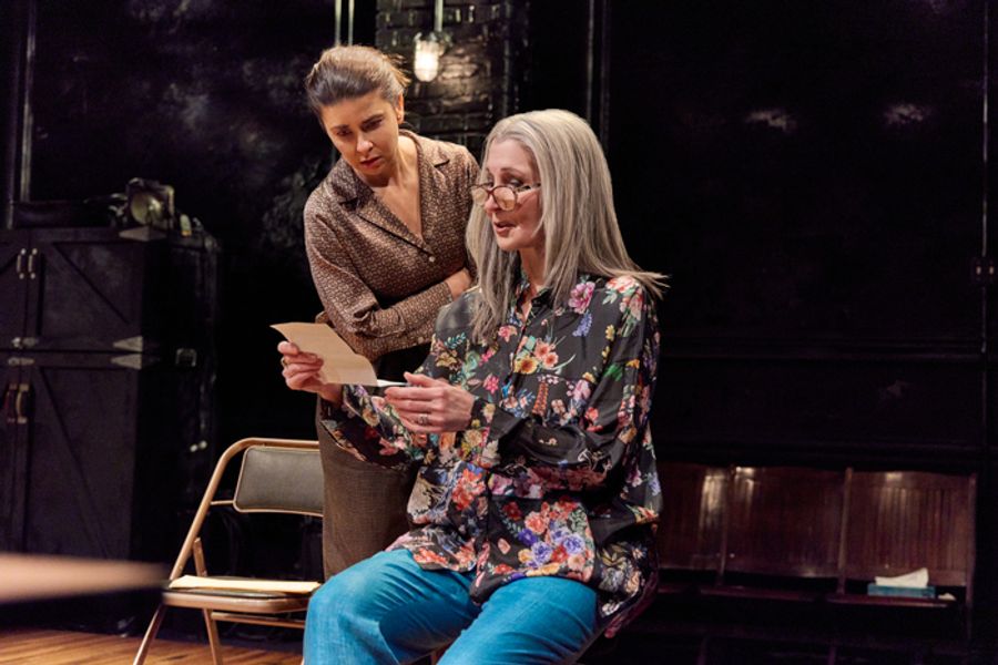 Photos: Andrew Barth Feldman and Joanna Gleason in WE HAD A WORLD Image