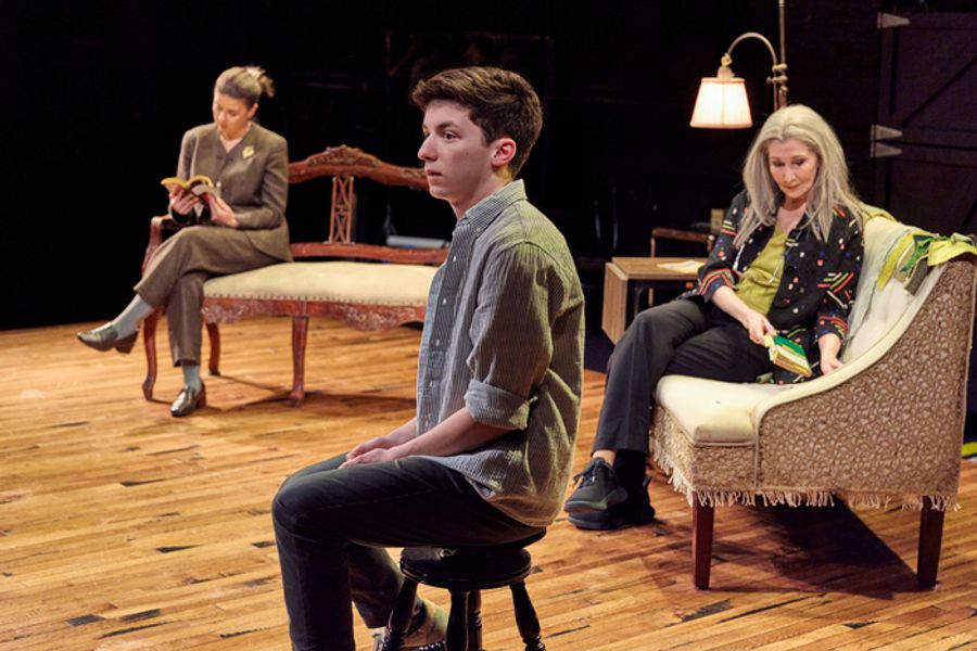 Photos: Andrew Barth Feldman and Joanna Gleason in WE HAD A WORLD Image
