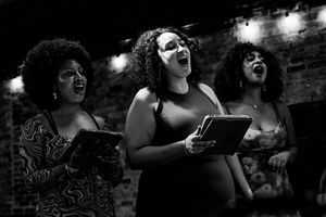 Aalon Smith, Bridget Adams-King, Brianna Johnson @ BroadwayWorld Aalon Smith, Bridget Adams-King, Brianna Johnson Photo