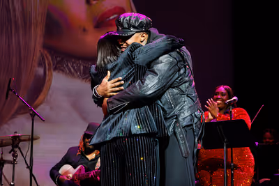Faith Evans, Avery Wilson Photo
