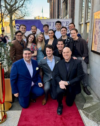 Will Nunziata and the Cast of WHITE ROSE Photo