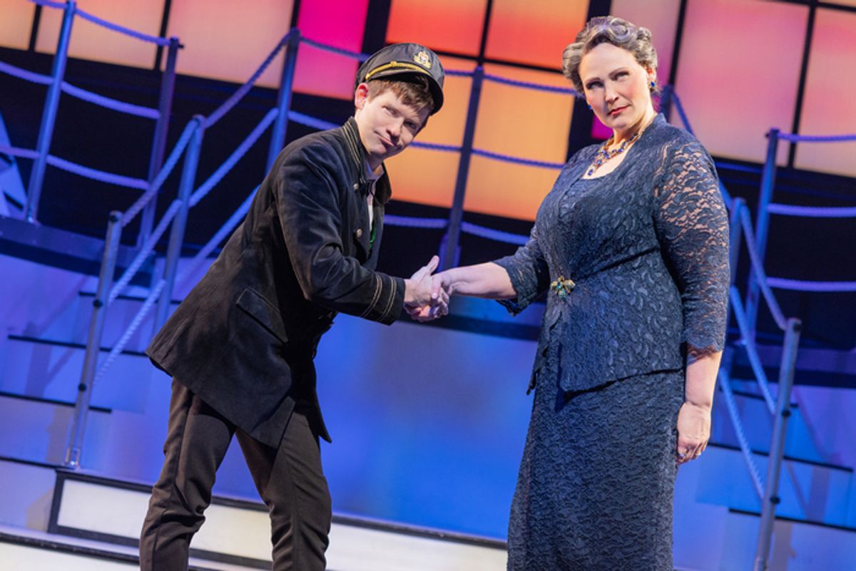 Andrew Keenan-Bolger and Lisa Howard at 