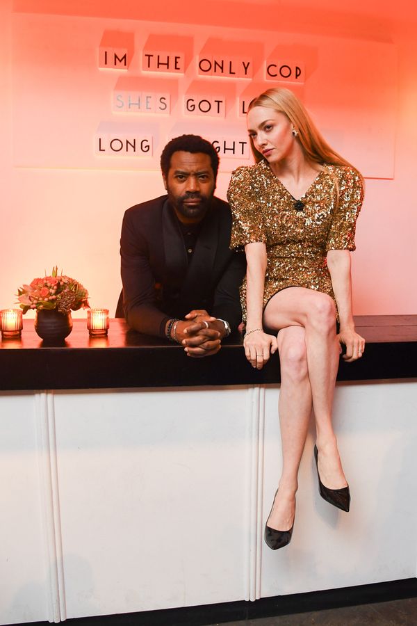 Nicholas Pinnock, Amanda Seyfried Photo