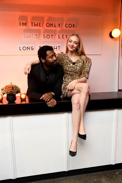 Nicholas Pinnock, Amanda Seyfried Photo