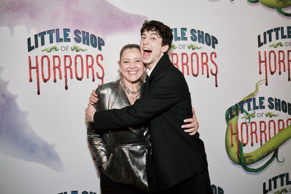 Camryn Manheim, Milo Manheim at 