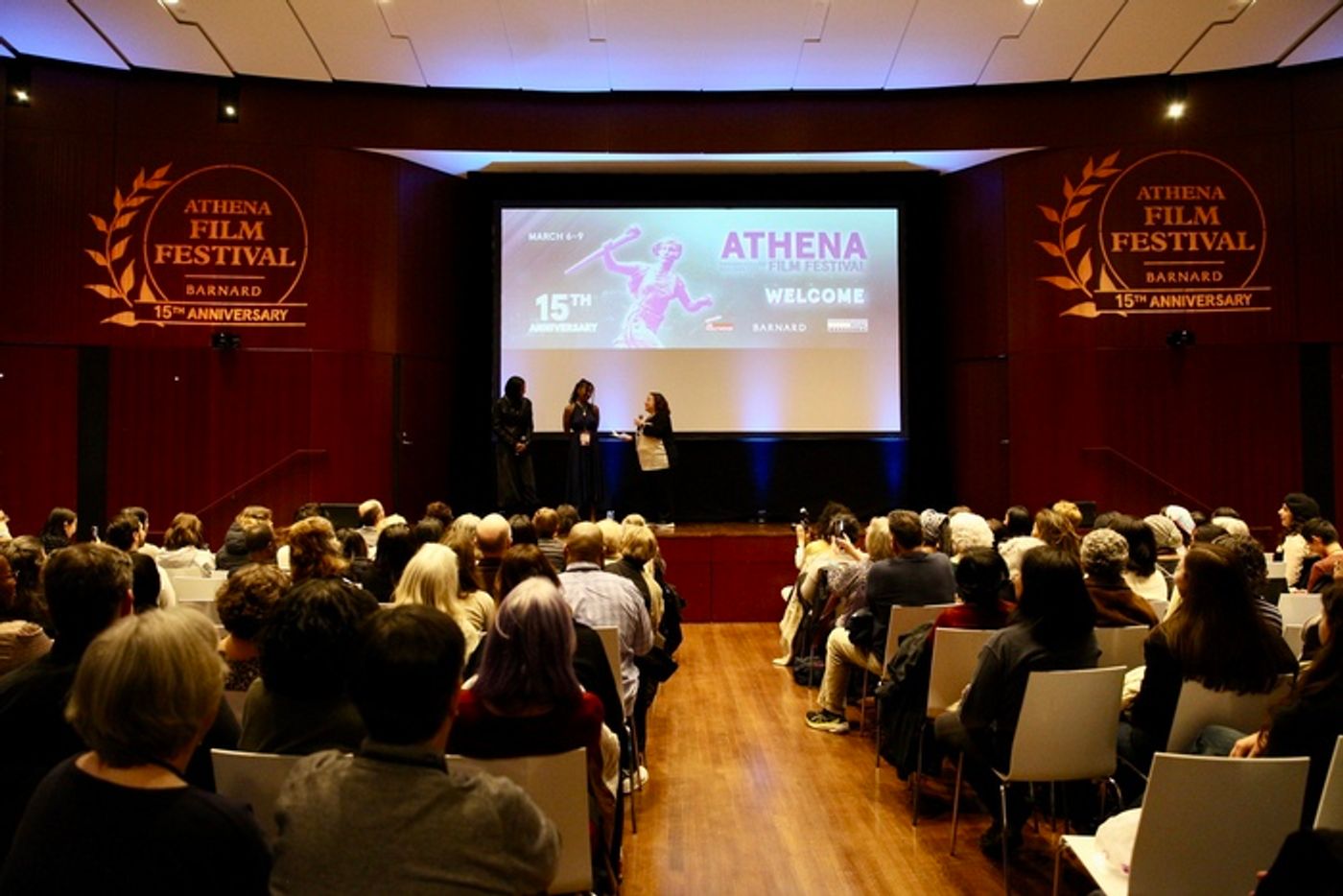 Photos: Renée Elise Goldsberry Attends Athena Film Festival for SATISFIED Screening  Image