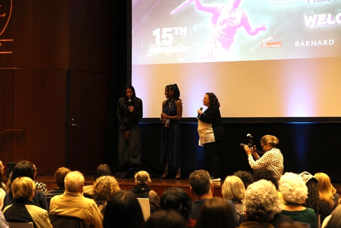 Photos: Renée Elise Goldsberry Attends Athena Film Festival for SATISFIED Screening  Image