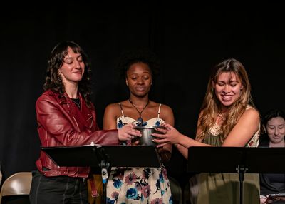 Franca Rosenblatt, Megan Lomax and Zoe Kay Photo
