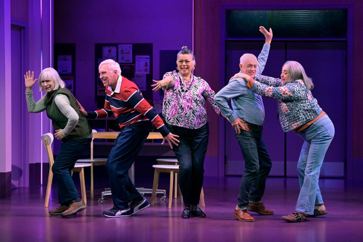 Lucinda Hitchcock Cone, Michael Patrick Gaffney, Jacqueline De Muro Danny Scheie, Cindy Goldfield at 