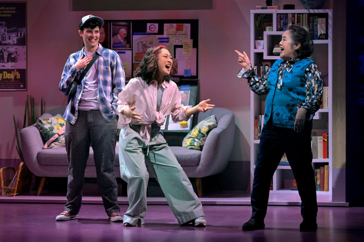 Miller Liberatoree, Sophie Oda, and Emily Kuroda at 